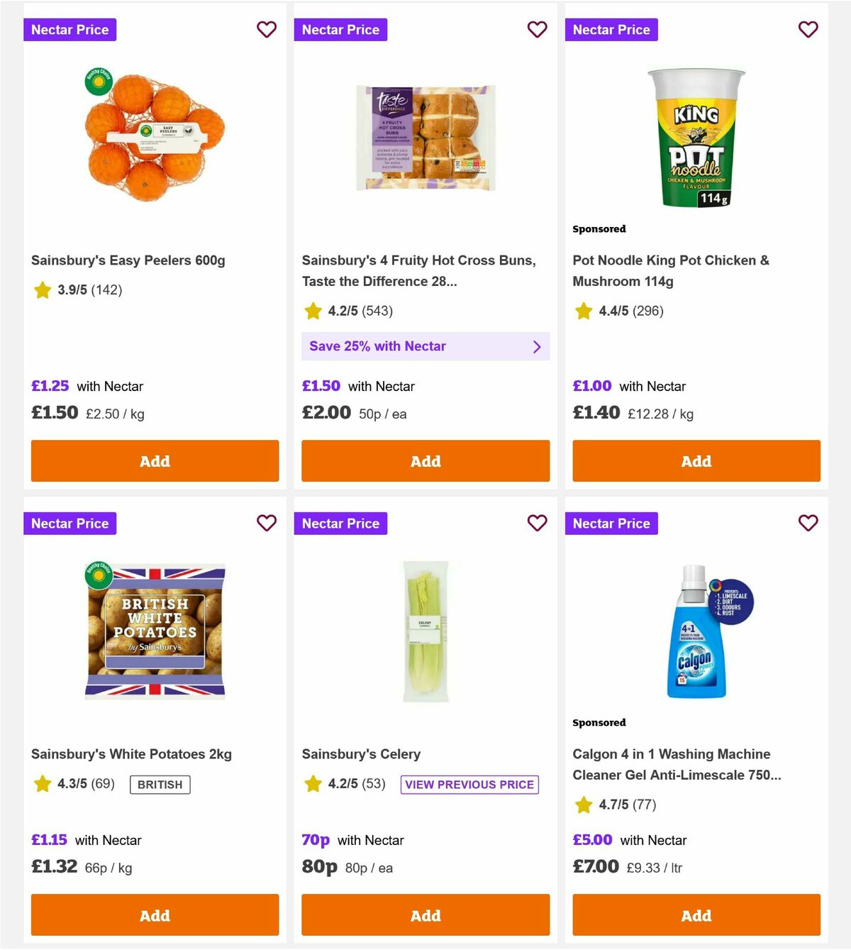 Sainsbury's Offers from 13 February