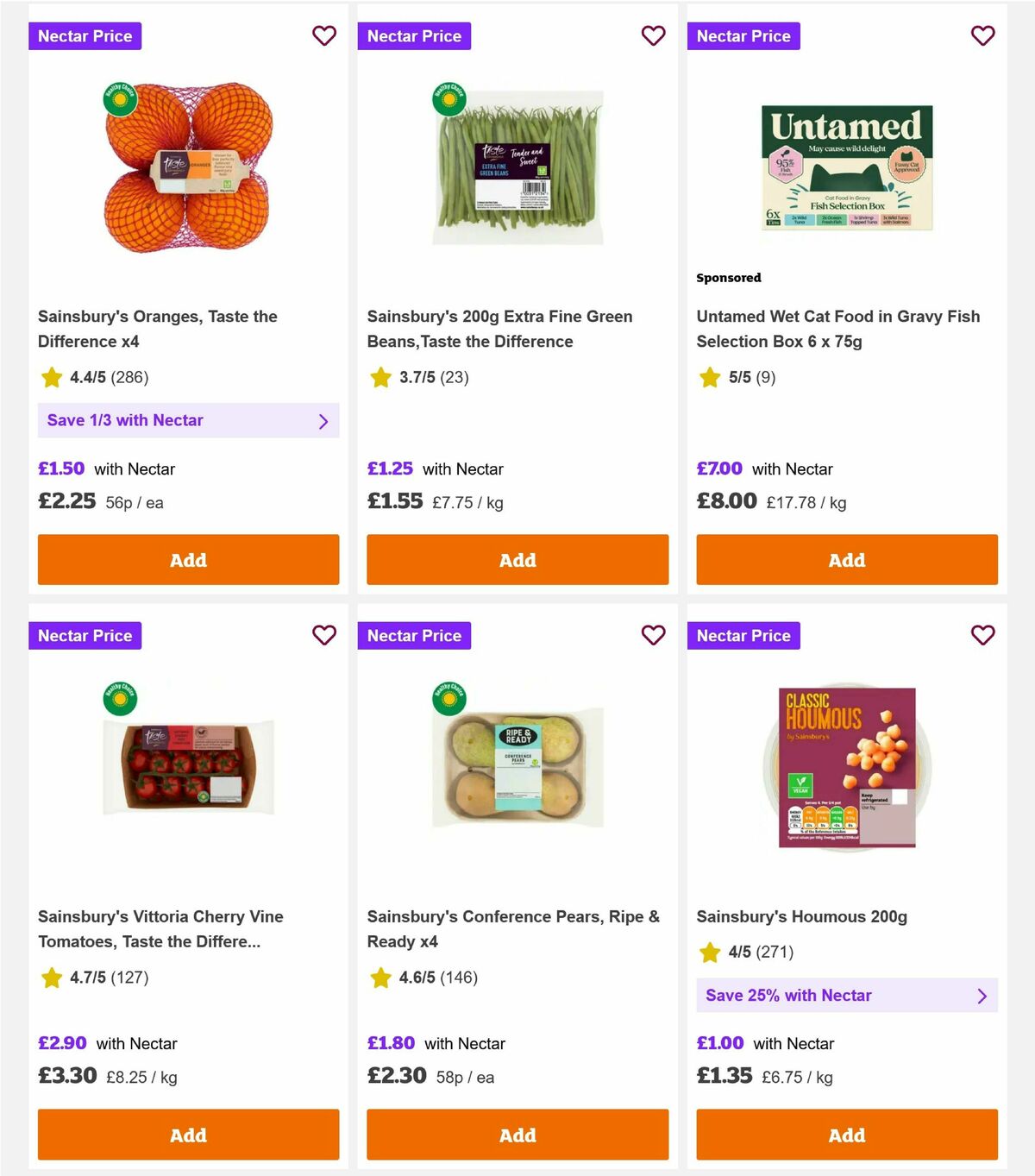 Sainsbury's Offers from 13 February