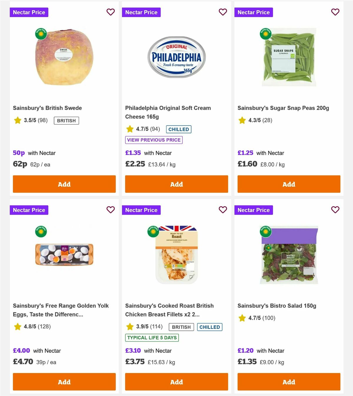 Sainsbury's Offers from 13 February