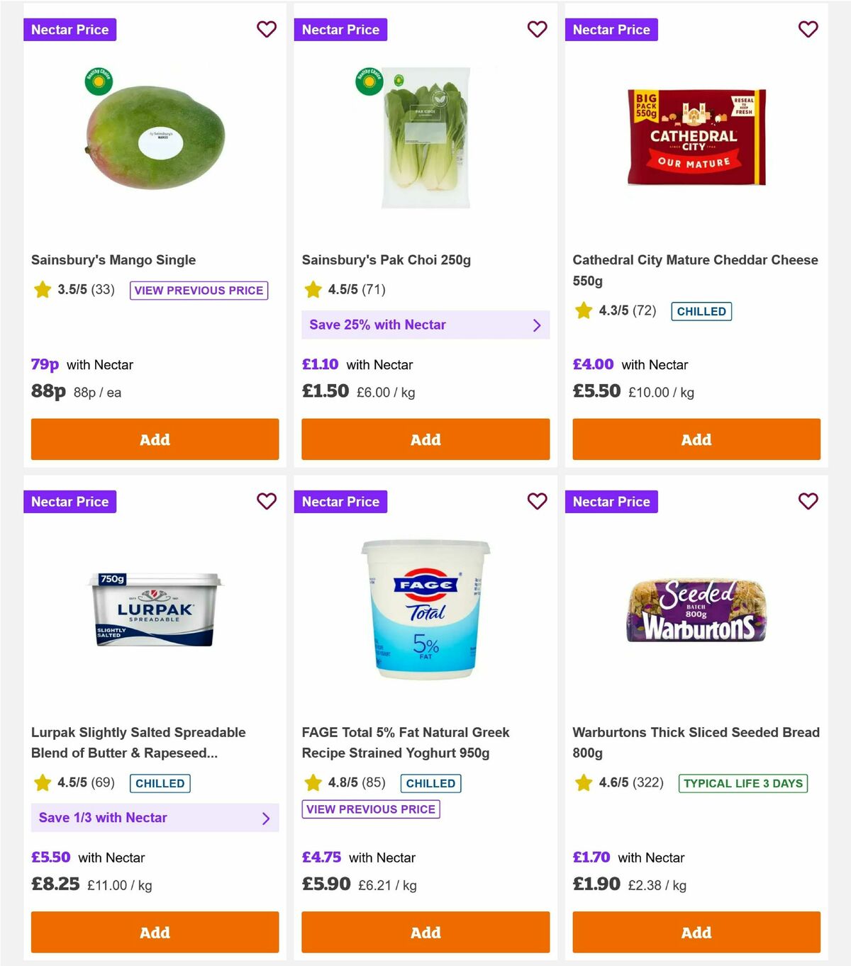 Sainsbury's Offers from 13 February