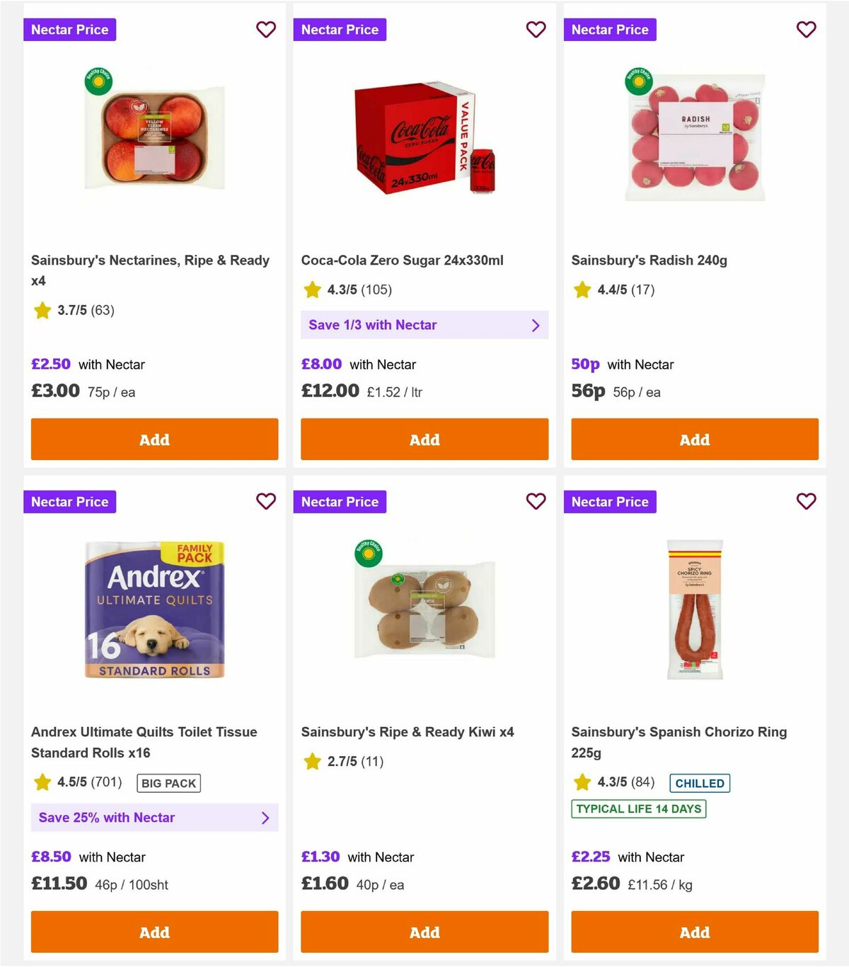 Sainsbury's Offers from 20 February