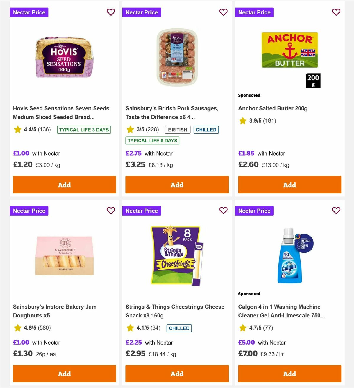 Sainsbury's Offers from 20 February