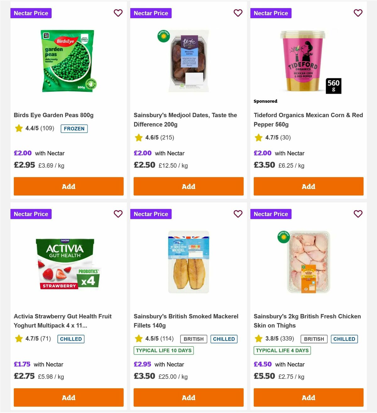 Sainsbury's Offers from 20 February