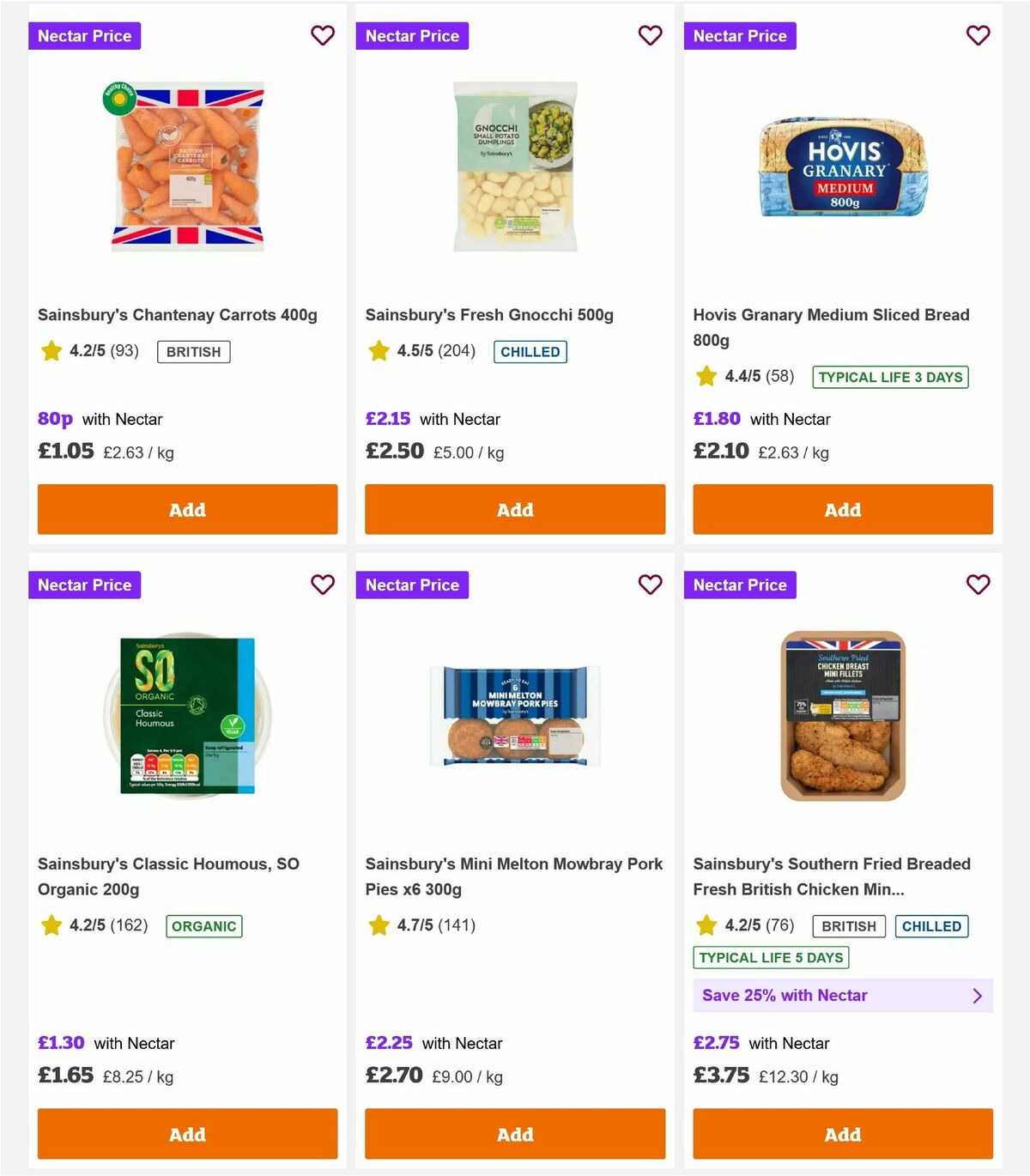Sainsbury's Offers from 20 February