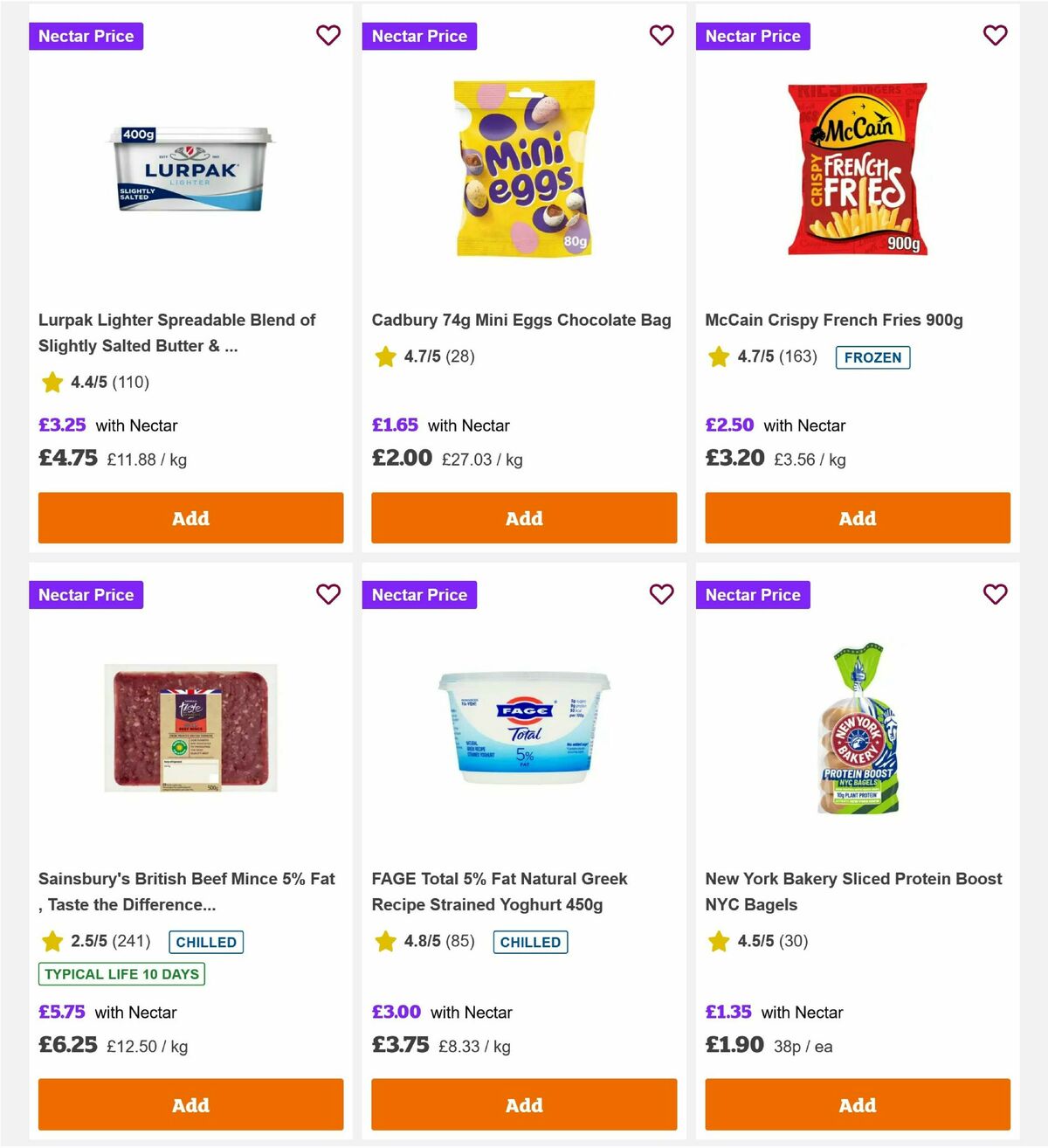 Sainsbury's Offers from 20 February