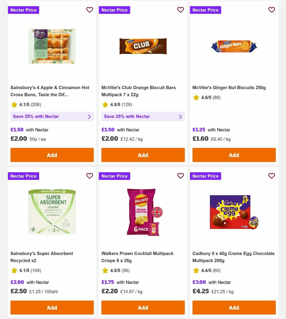 Sainsbury's Offers from 20 February