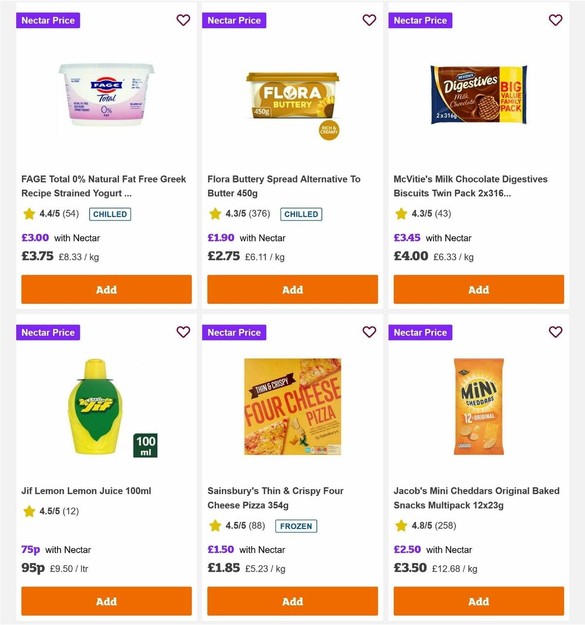 Sainsbury's Offers from 20 February