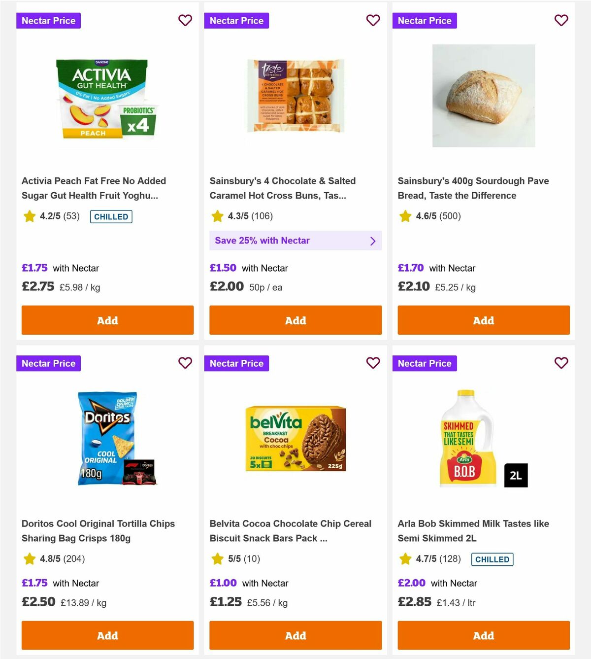Sainsbury's Offers from 20 February