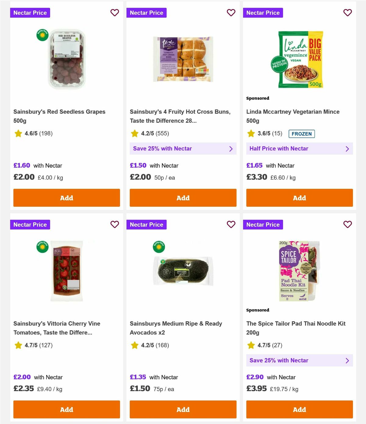 Sainsbury's Offers from 20 February
