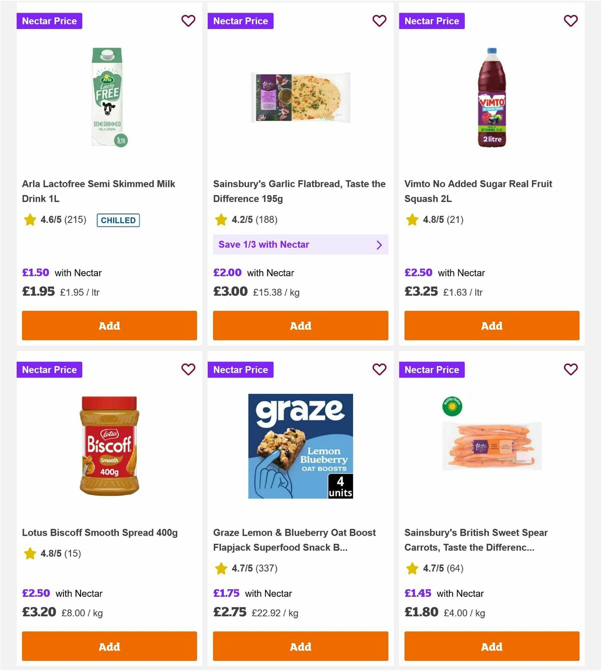 Sainsbury's Offers from 20 February
