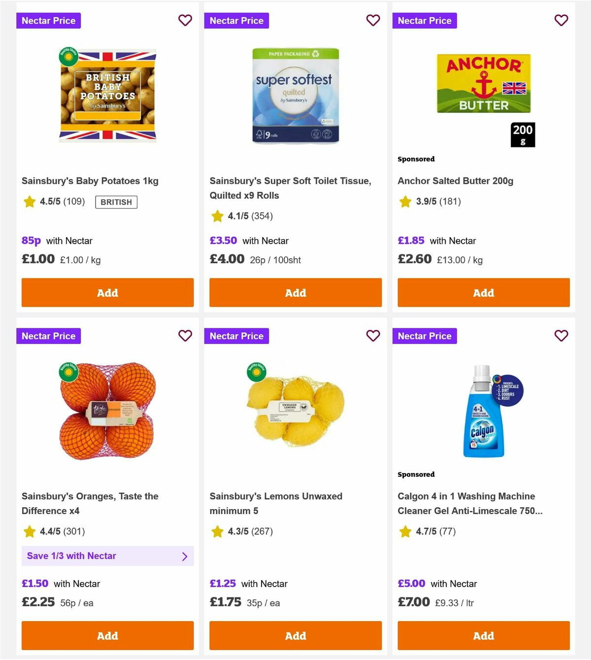Sainsbury's Offers from 20 February