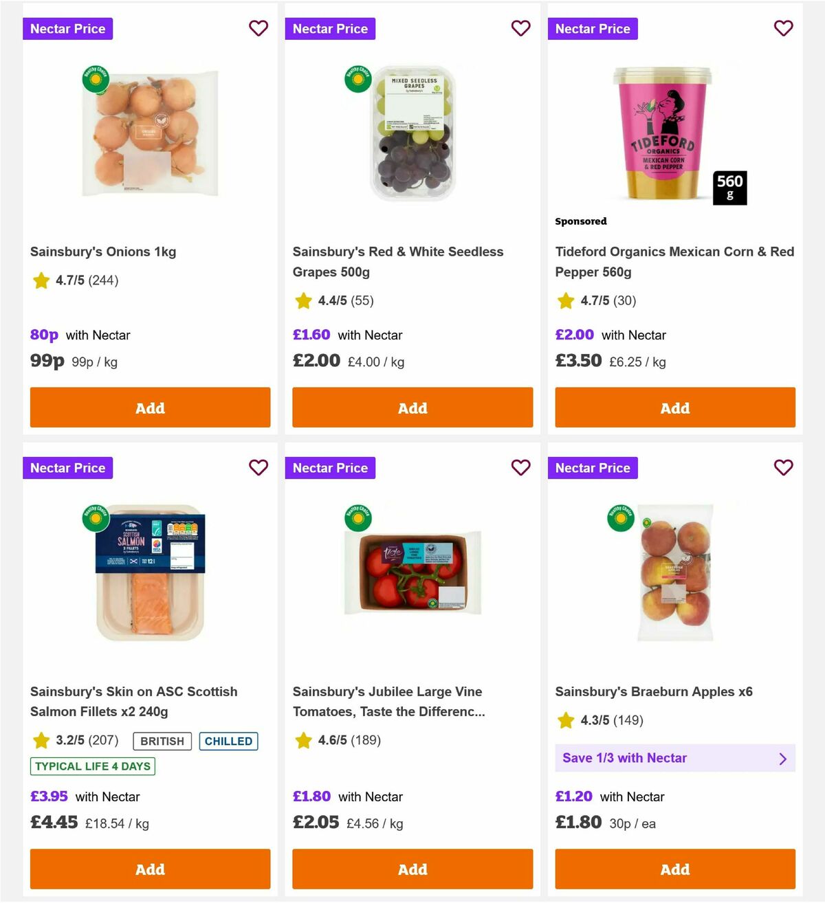 Sainsbury's Offers from 20 February