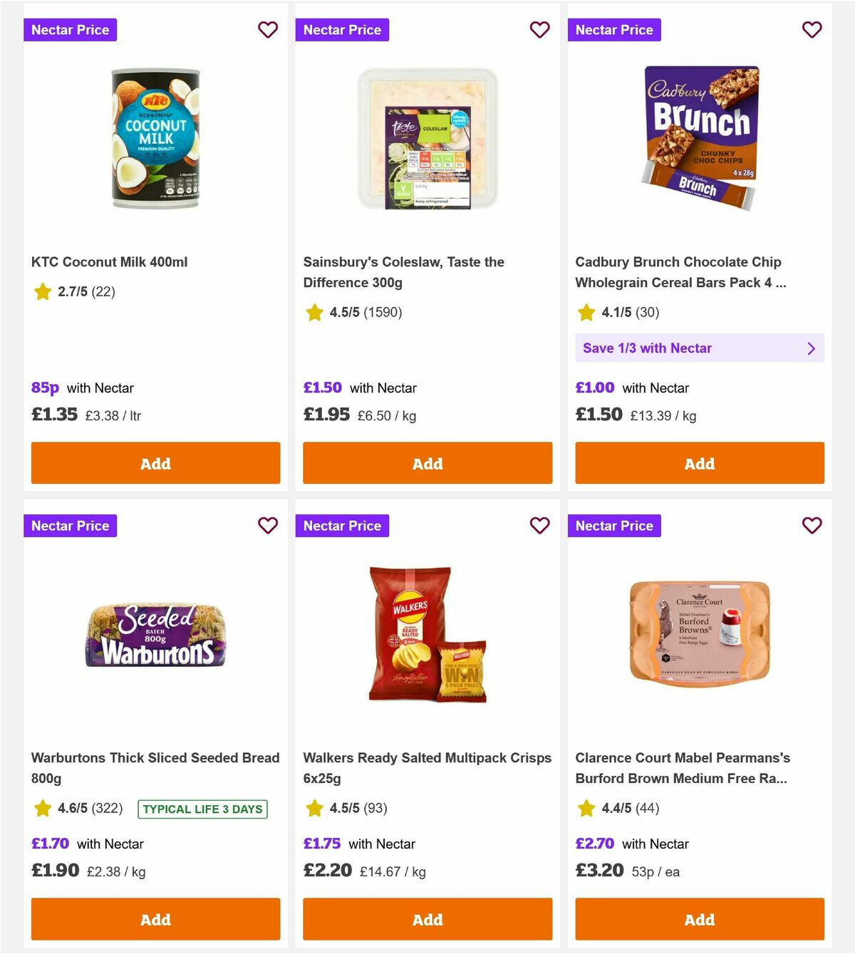 Sainsbury's Offers from 20 February