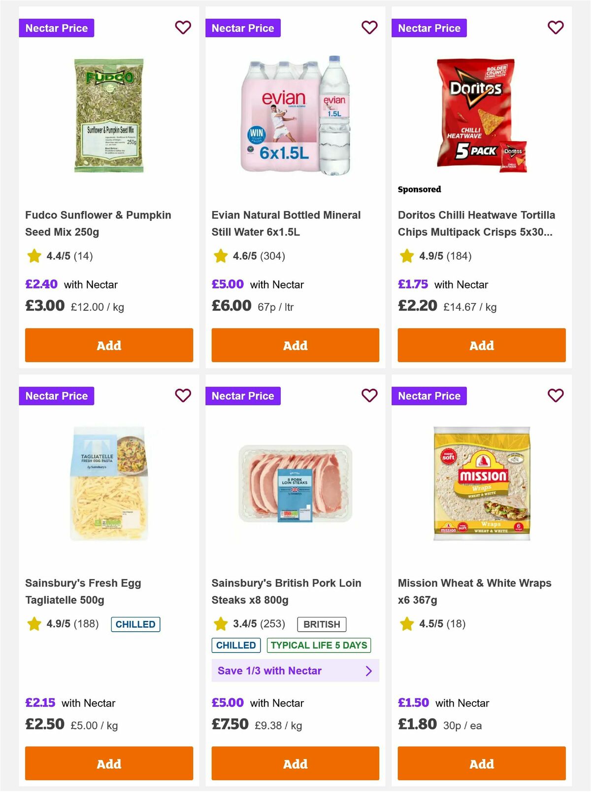 Sainsbury's Offers from 27 February