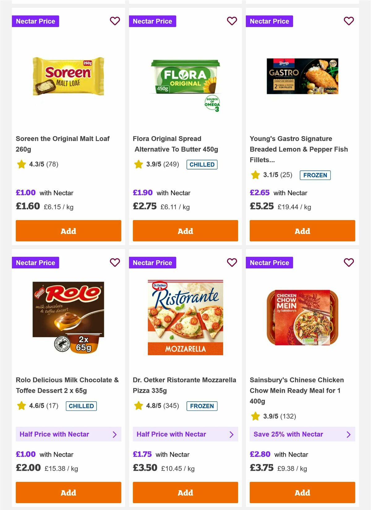 Sainsbury's Offers from 27 February