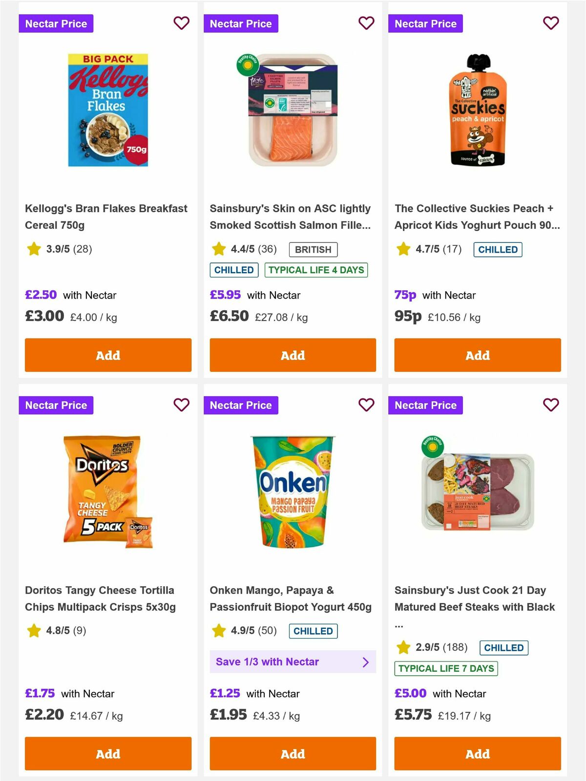 Sainsbury's Offers from 27 February