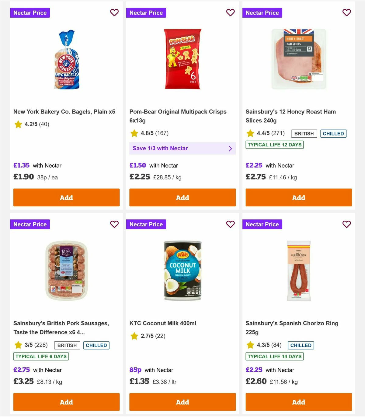 Sainsbury's Offers from 6 March