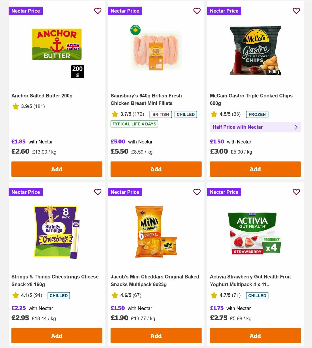 Sainsbury's Offers from 6 March