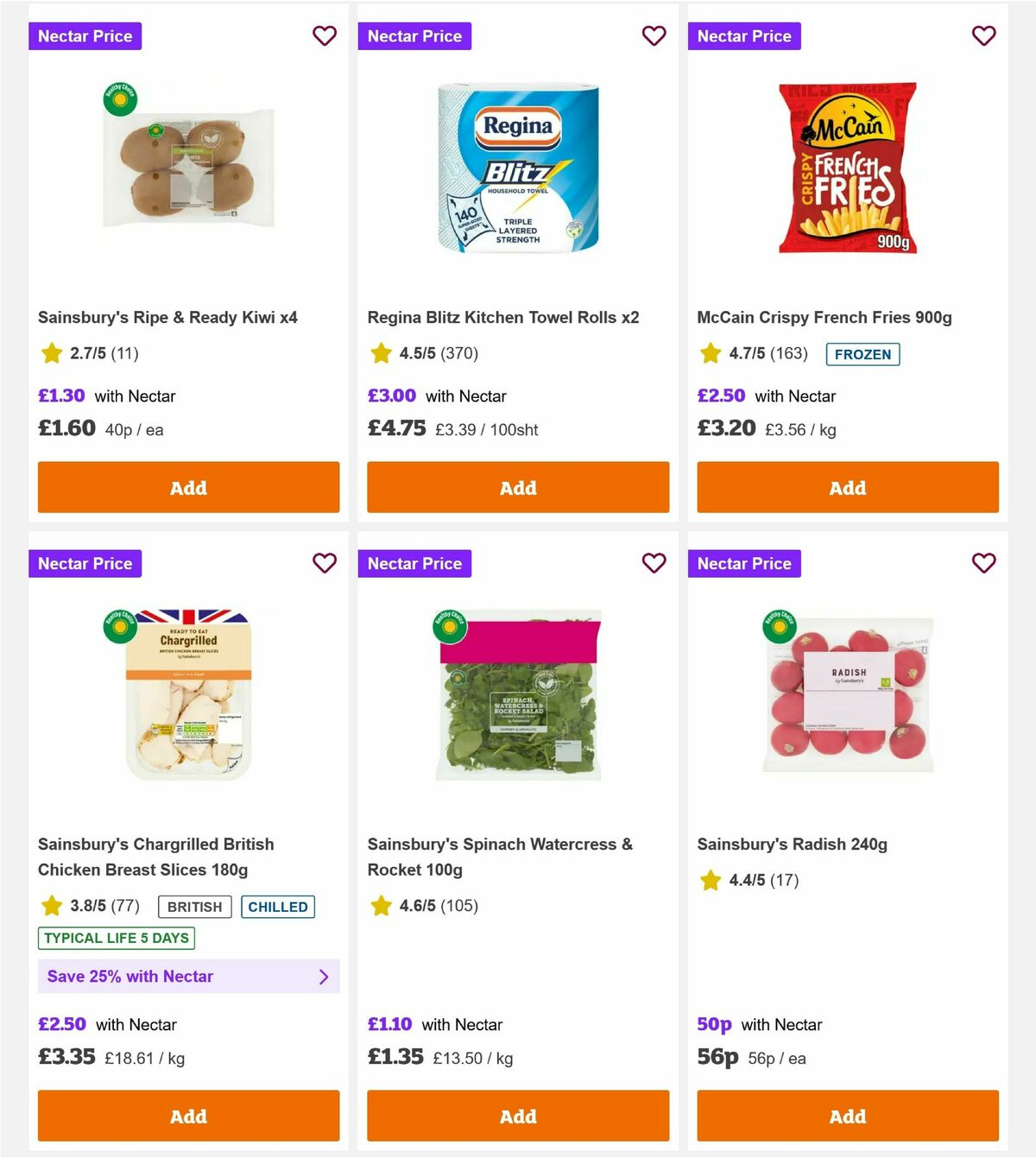 Sainsbury's Offers from 6 March