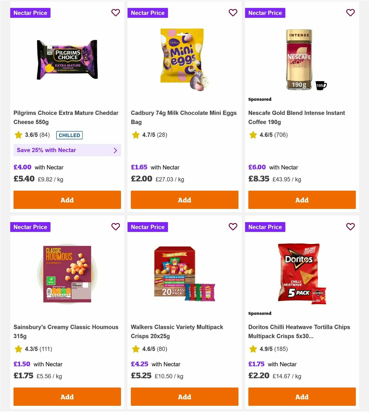 Sainsbury's Offers from 6 March