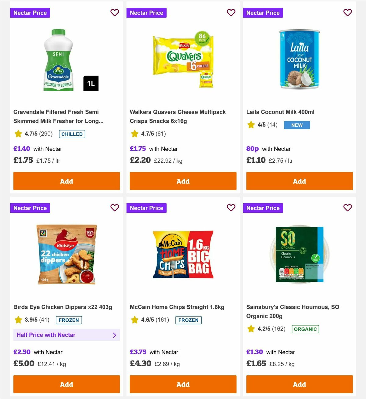 Sainsbury's Offers from 6 March