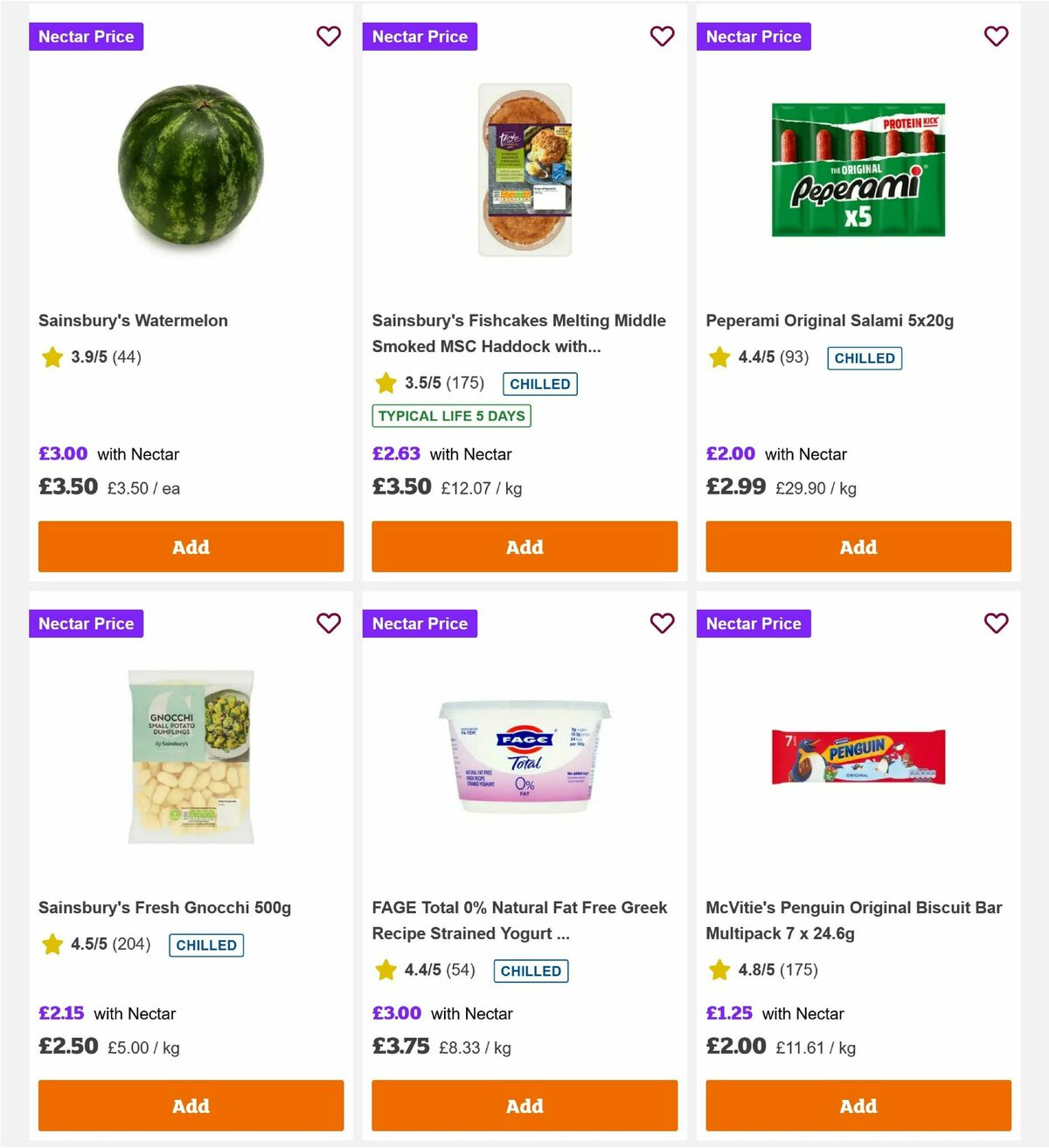 Sainsbury's Offers from 6 March