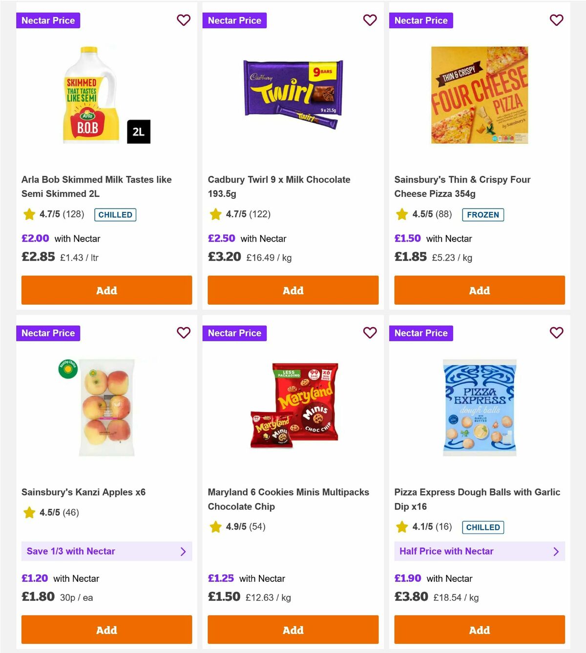 Sainsbury's Offers from 6 March