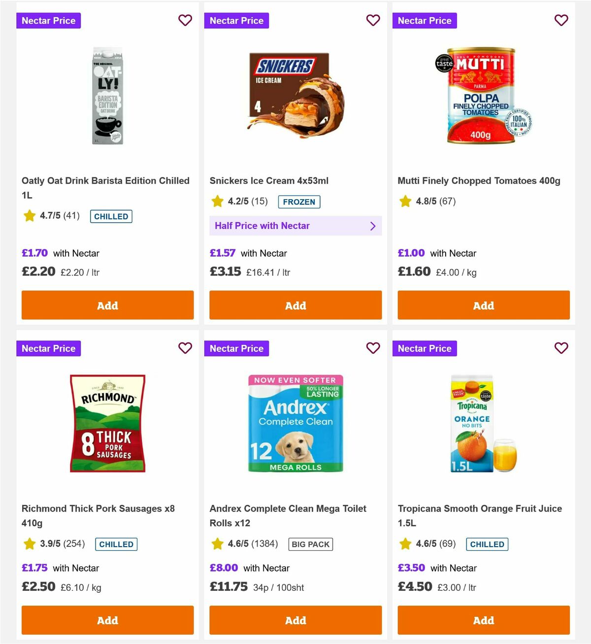 Sainsbury's Offers from 6 March