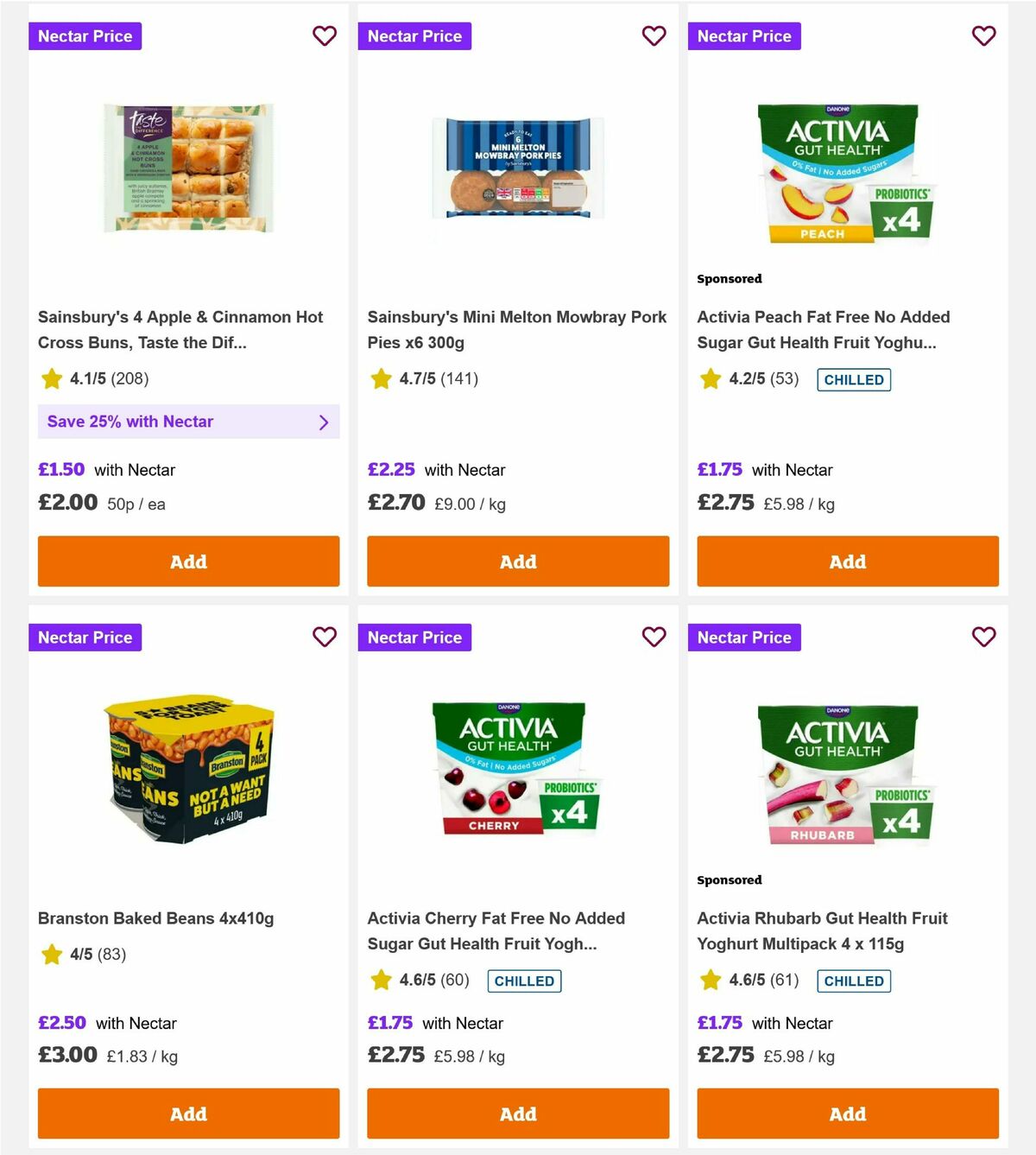 Sainsbury's Offers from 6 March