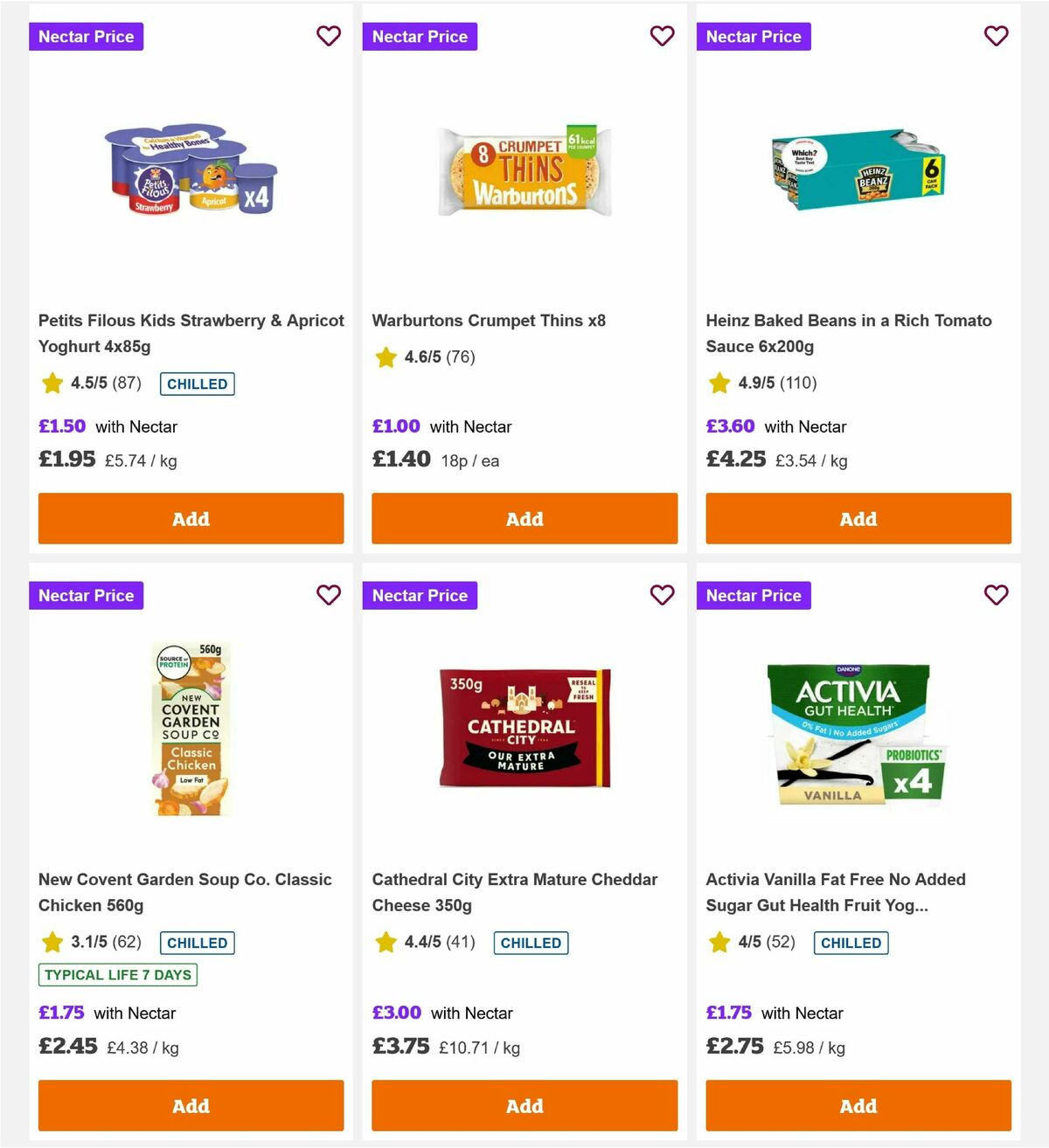 Sainsbury's Offers from 6 March