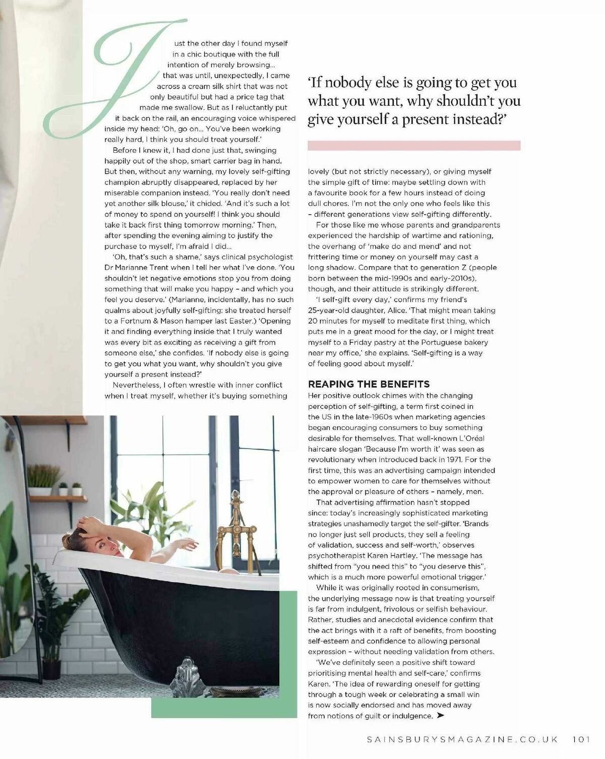 Sainsbury's Magazine March Offers from 2 March