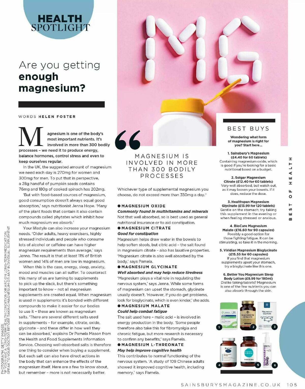 Sainsbury's Magazine March Offers from 2 March