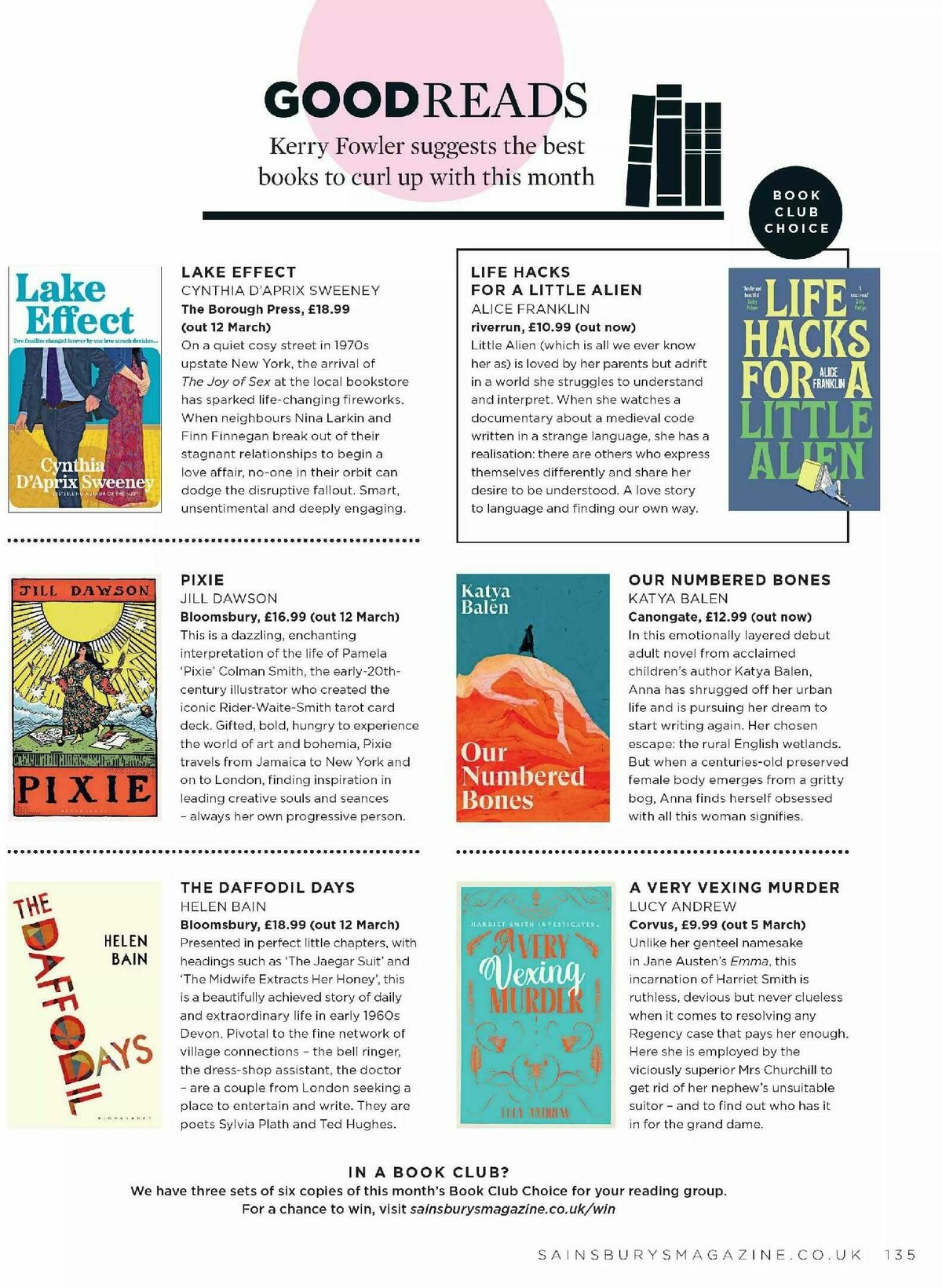 Sainsbury's Magazine March Offers from 2 March