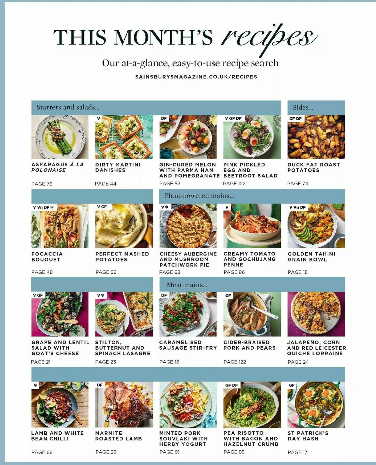 Sainsbury's Magazine March Offers from 2 March