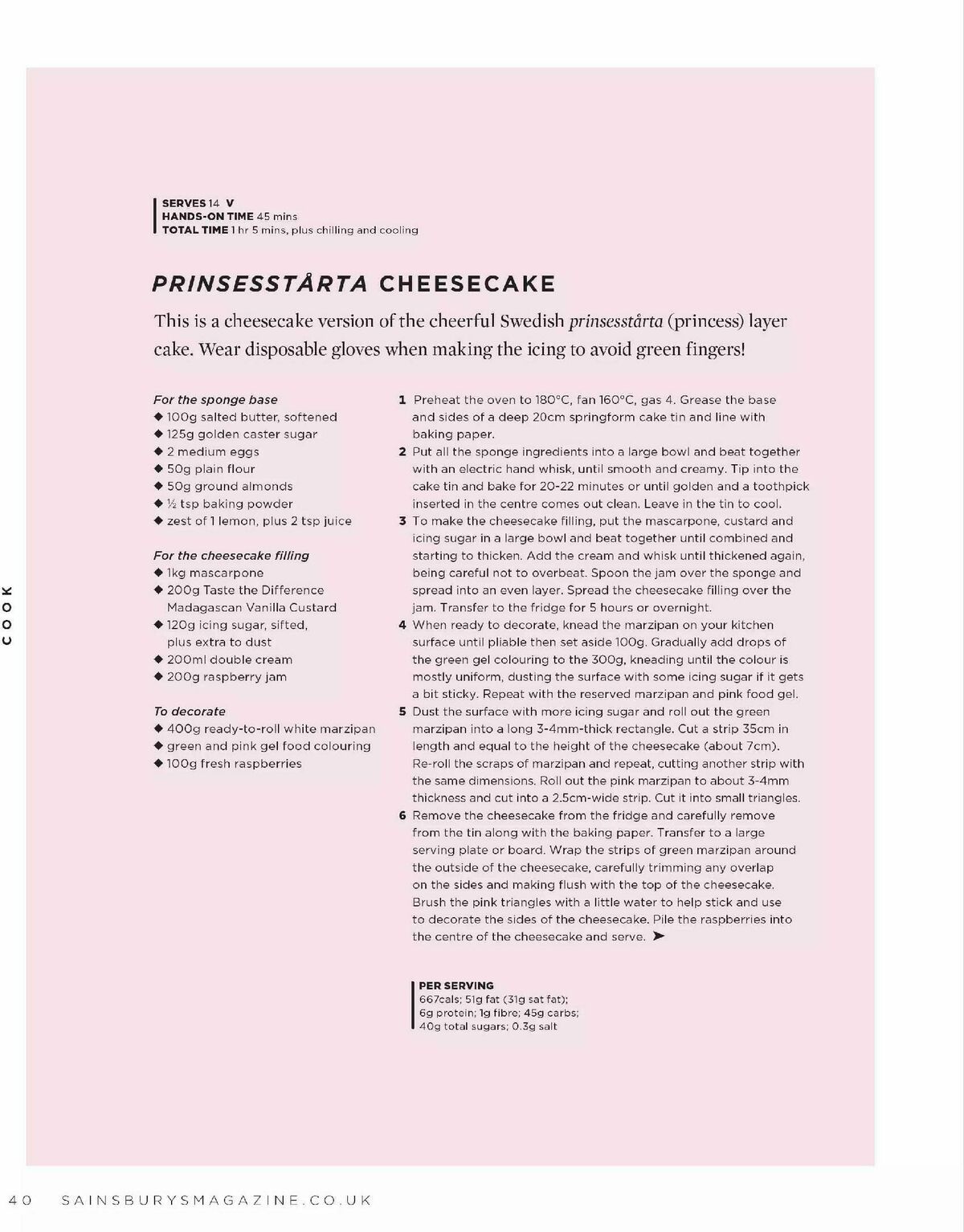 Sainsbury's Magazine March Offers from 2 March