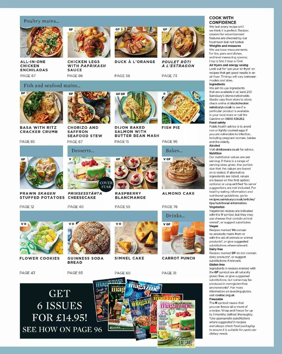Sainsbury's Magazine March Offers from 2 March