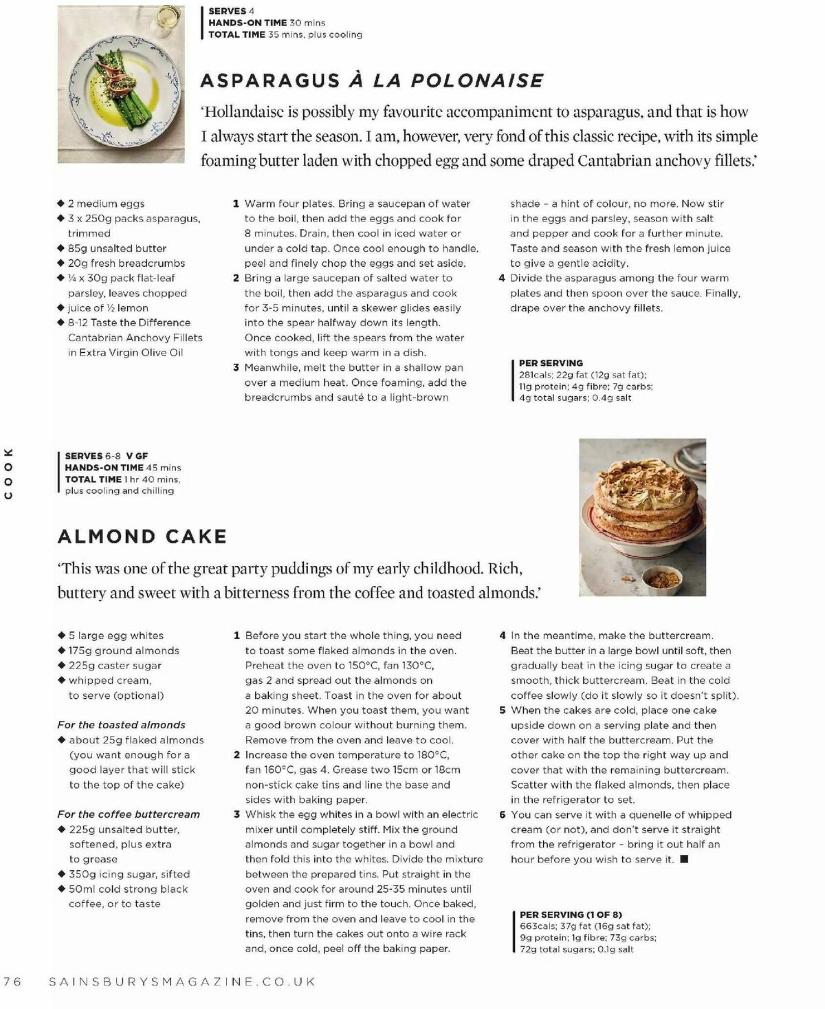 Sainsbury's Magazine March Offers from 2 March