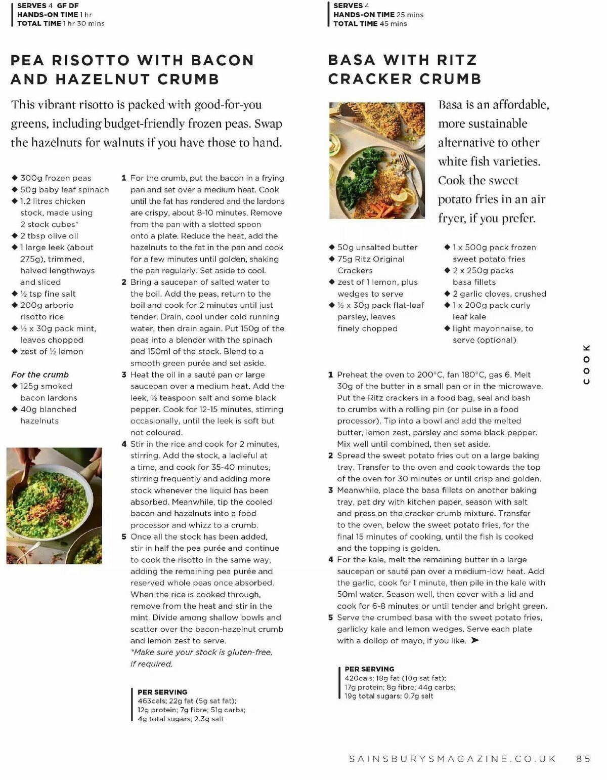 Sainsbury's Magazine March Offers from 2 March