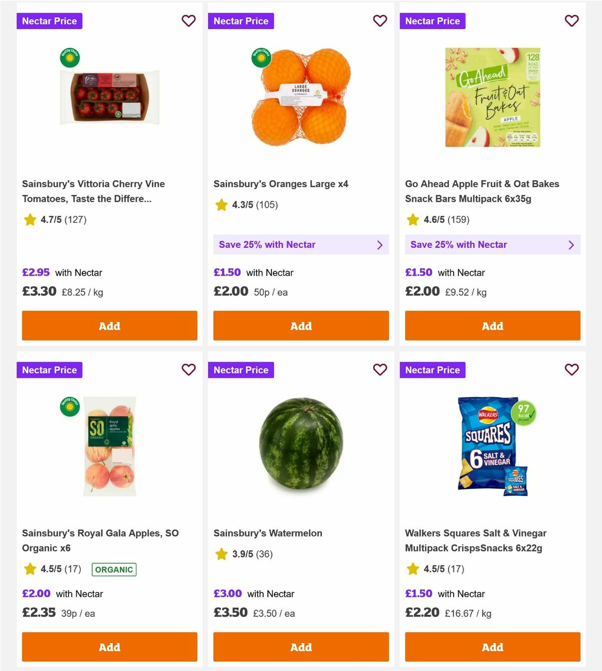 Sainsbury's Offers from 13 March