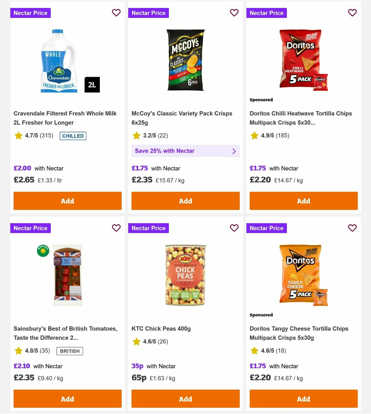 Sainsbury's Offers from 13 March