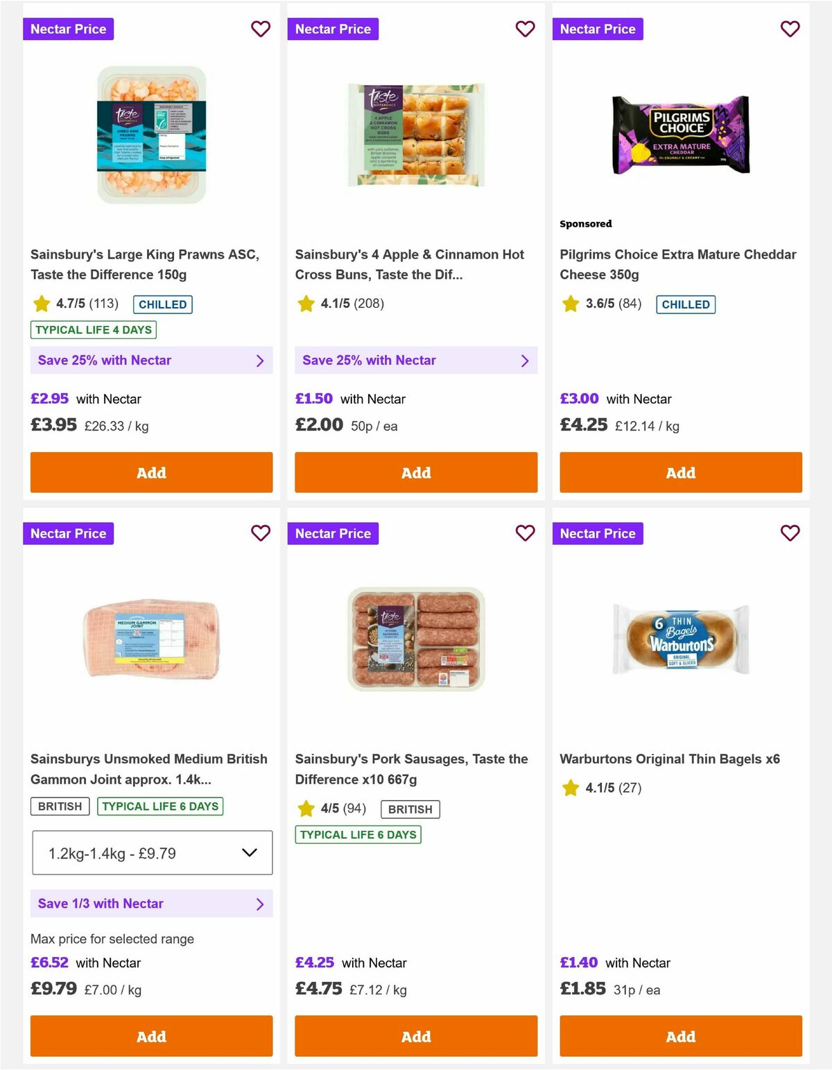 Sainsbury's Offers from 13 March