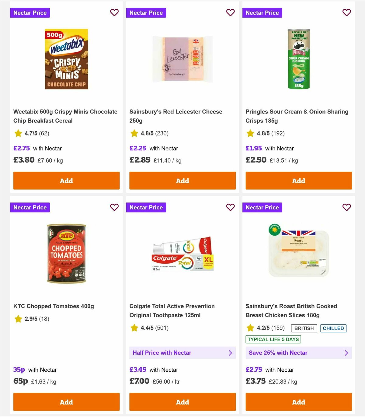 Sainsbury's Offers from 13 March