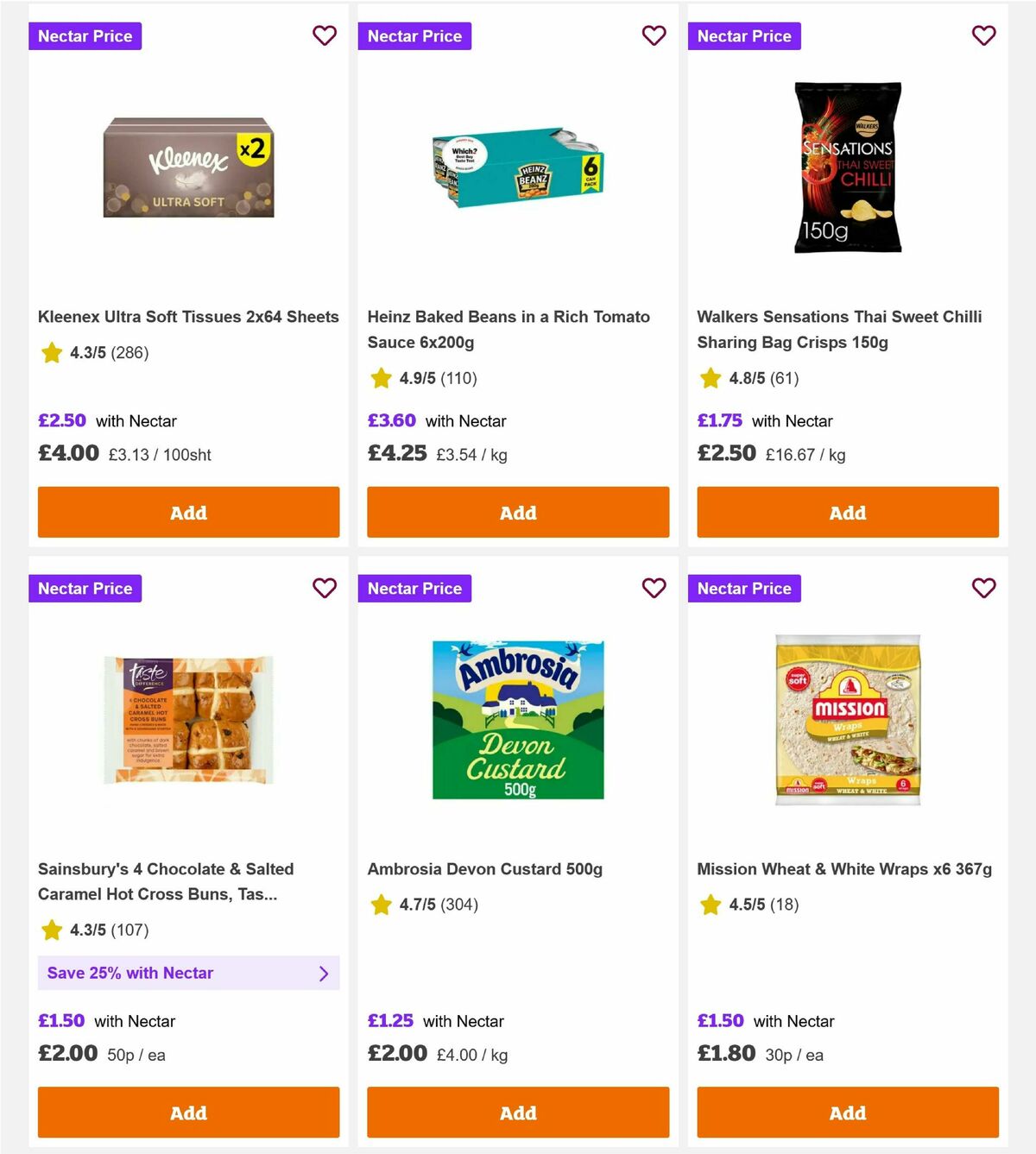 Sainsbury's Offers from 13 March