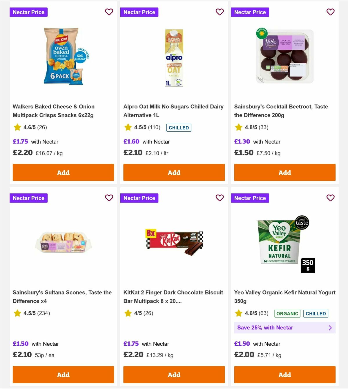 Sainsbury's Offers from 13 March