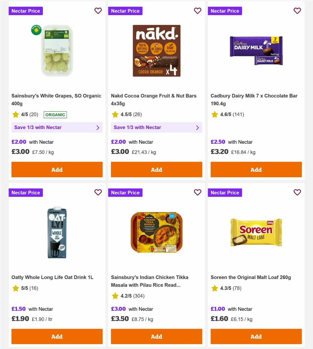 Sainsbury's Offers from 13 March