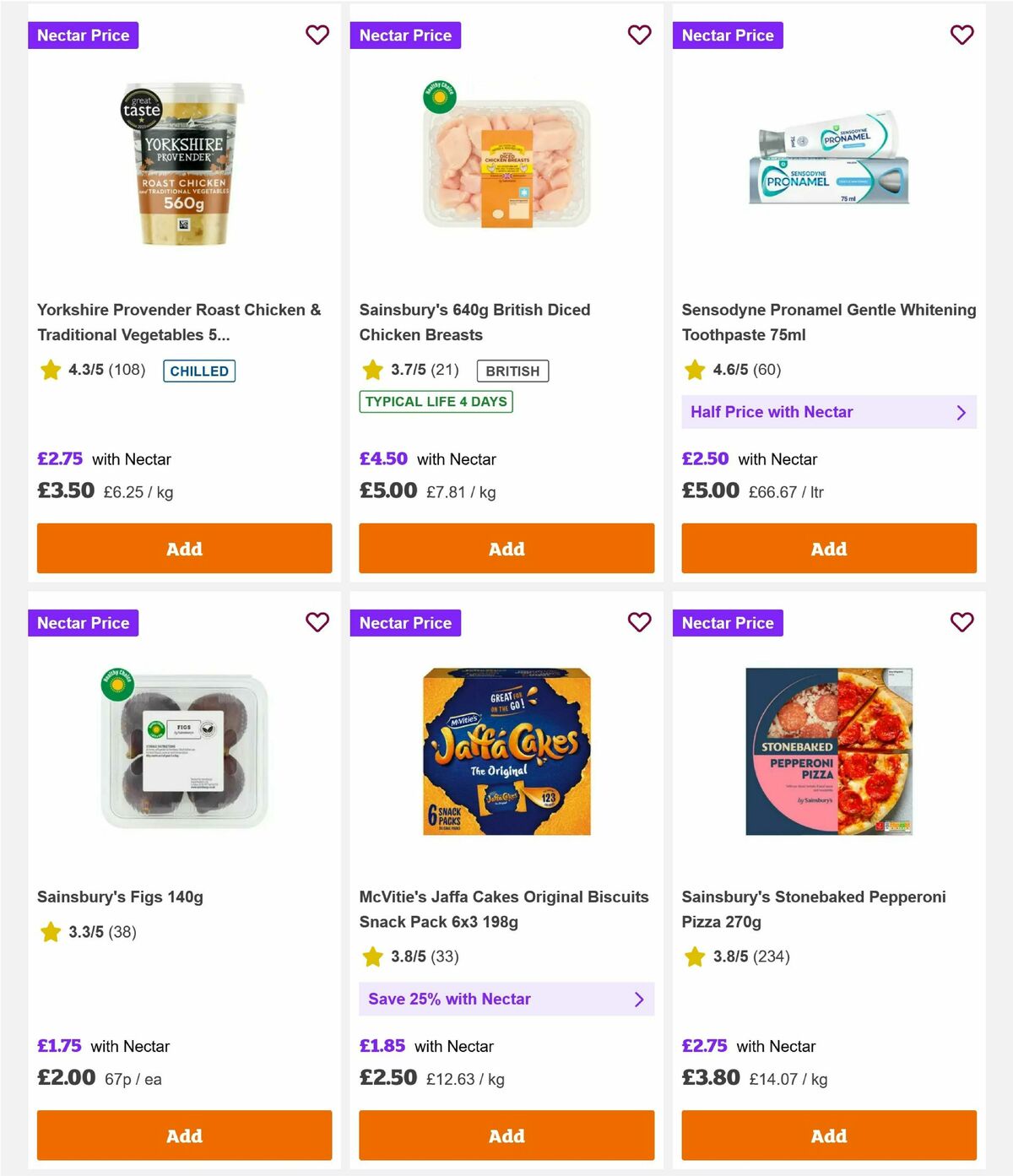 Sainsbury's Offers from 13 March