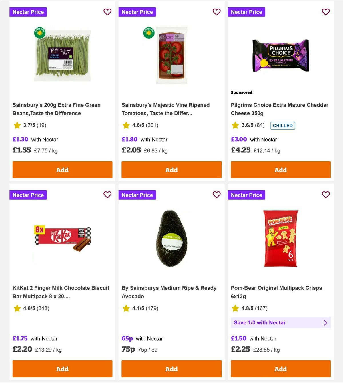 Sainsbury's Offers from 13 March