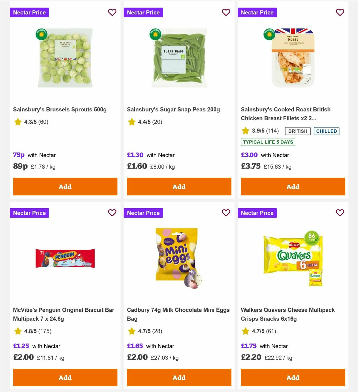 Sainsbury's Offers from 13 March