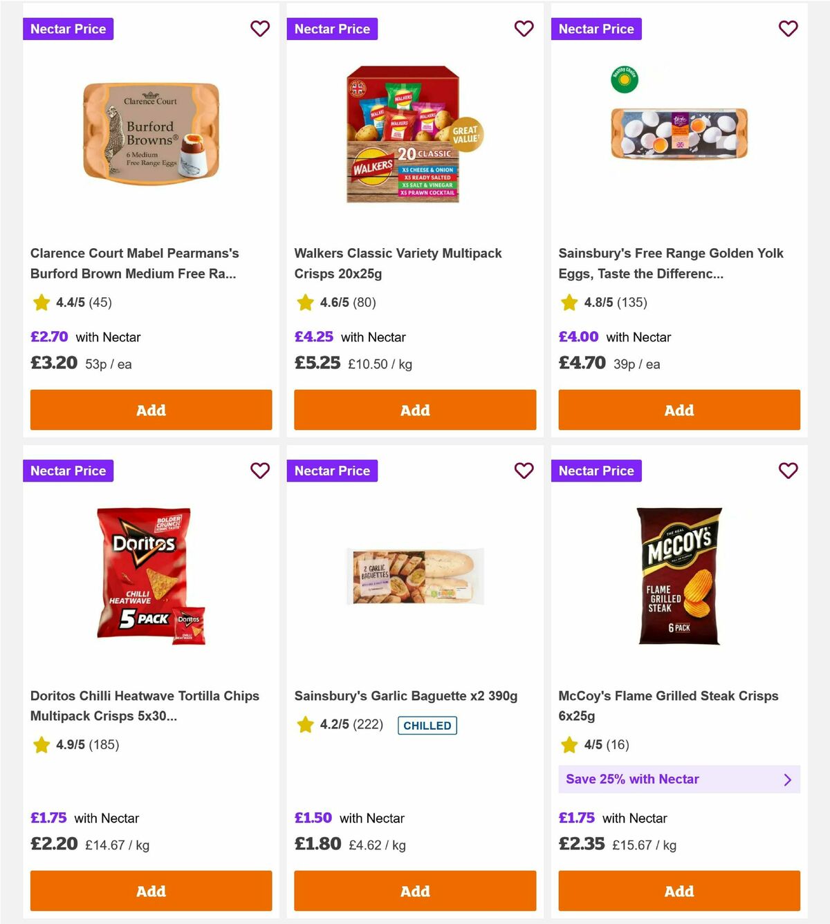 Sainsbury's Offers from 13 March
