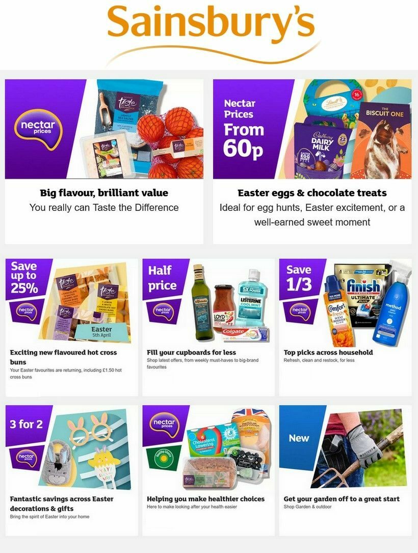 Sainsbury's Offers from 20 March